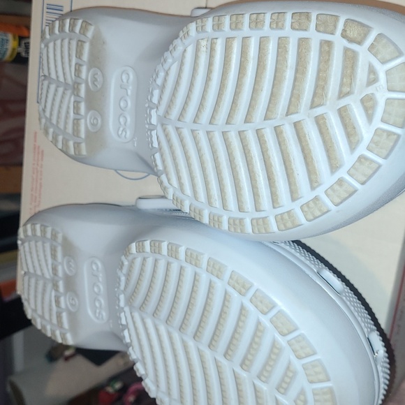 **Light Blue platform CROCS with or without jewels - Picture 11 of 12